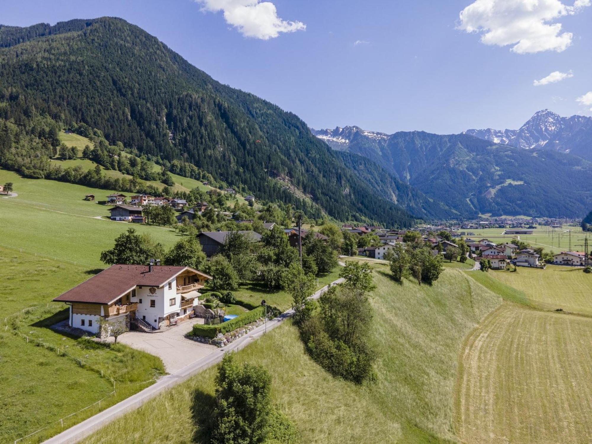 Apartment With Panoramic View Ramsau im Zillertal Exteriör bild